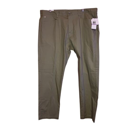 NWT Calvin Klein khaki Mens pants size 38X30 - Picture 1 of 8